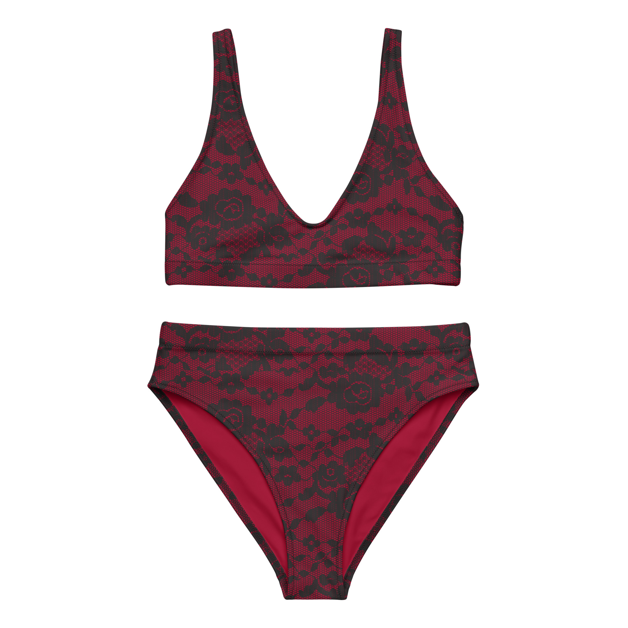 all-over-print-recycled-high-waisted-bikini-white-front-69fea42a53058.jpg Red Lace Recycled high-waisted bikini copy