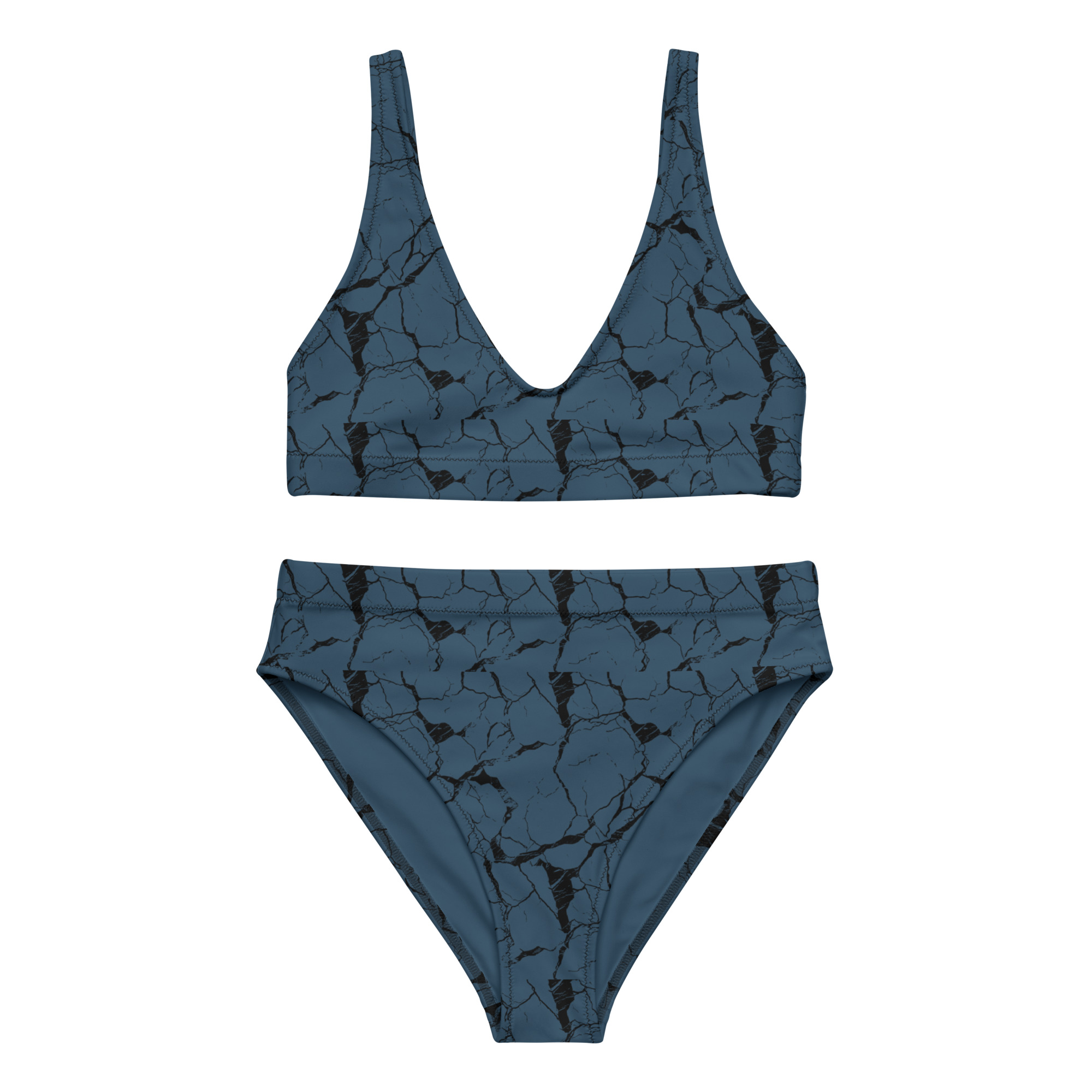 all-over-print-recycled-high-waisted-bikini-white-front-69fea42ab1917.jpg Blue Marble Recycled high-waisted bikini
