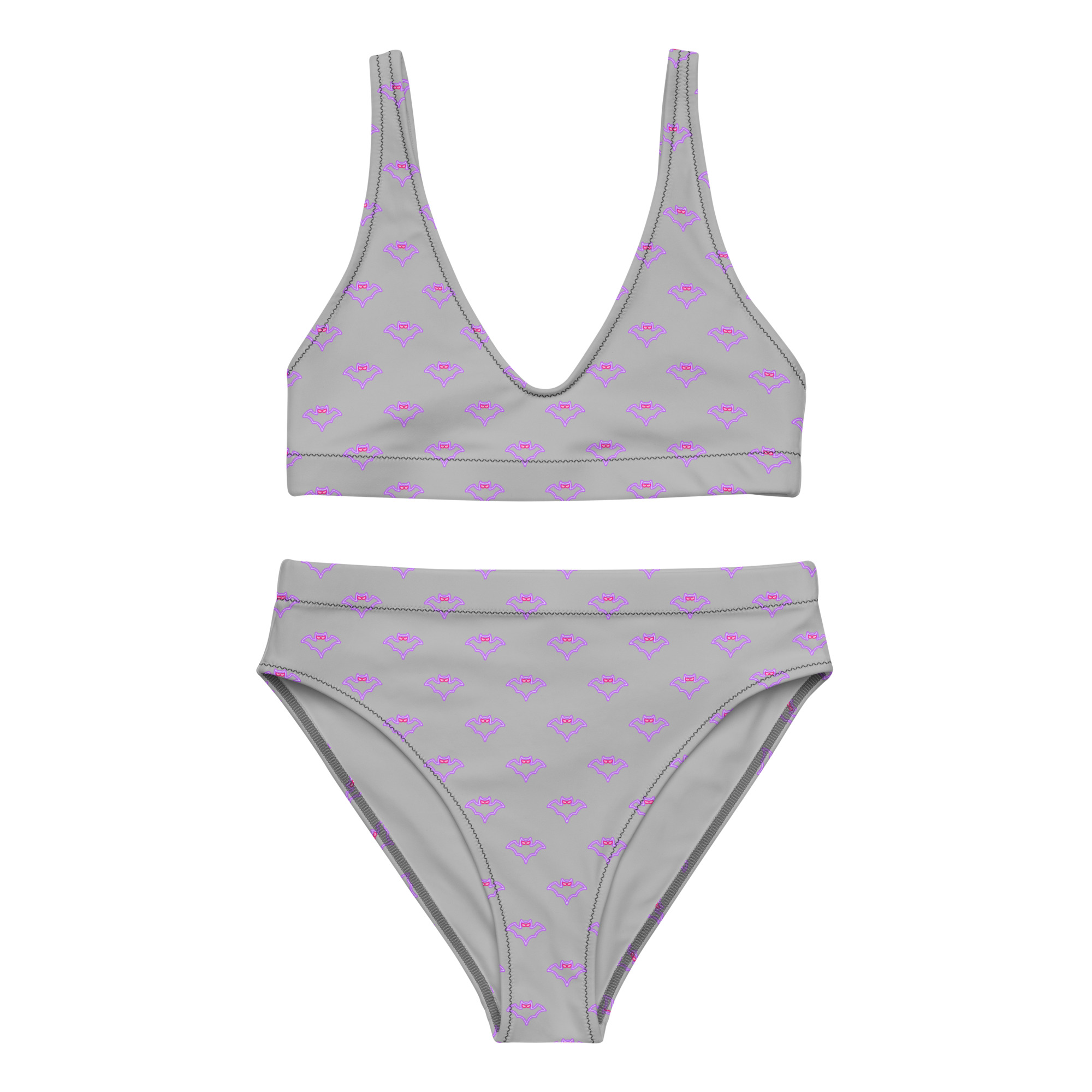 Batty Recycled high-waisted bikini