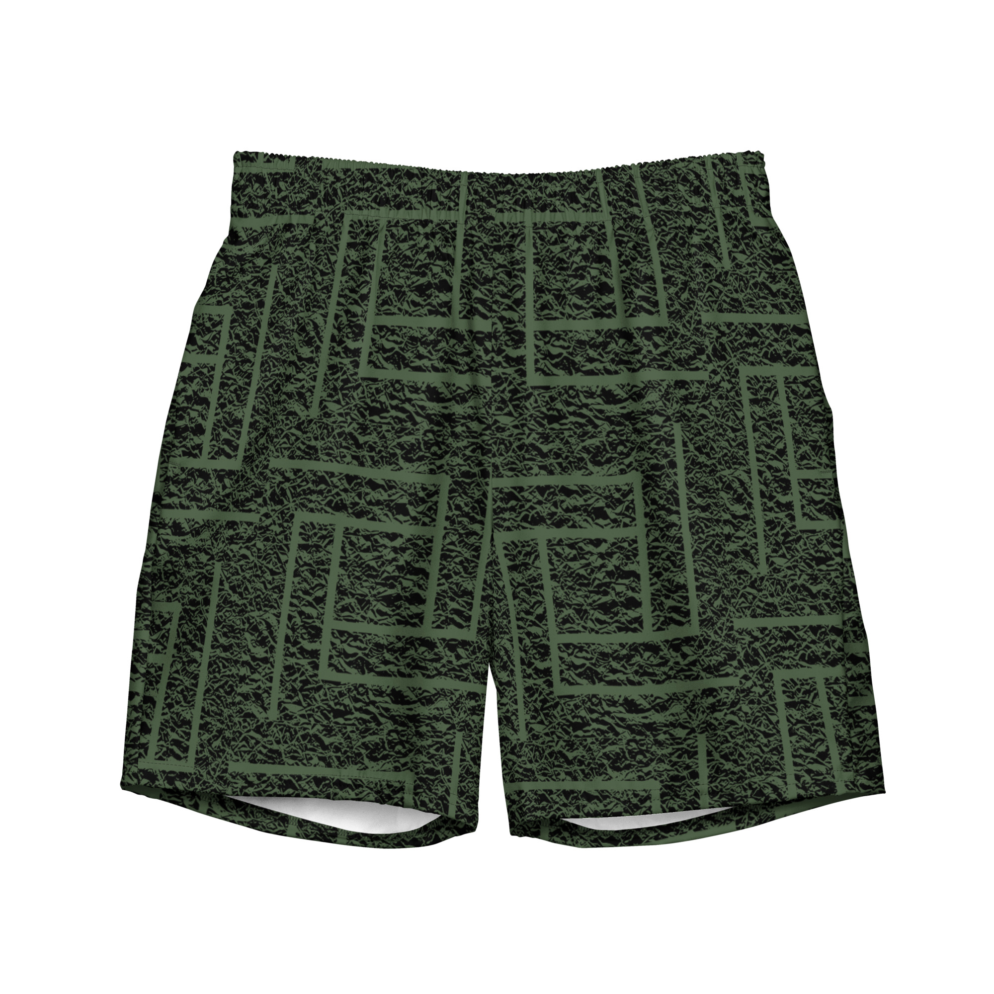 Green Recycled Swim Trunks