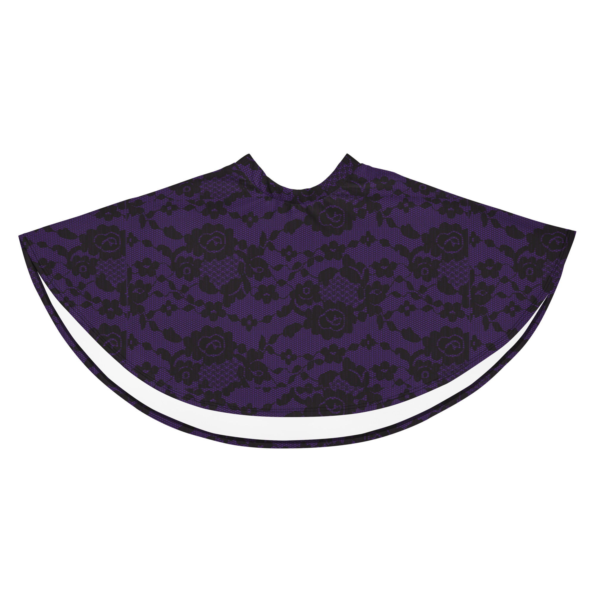 Indigo Lace Skater Skirt