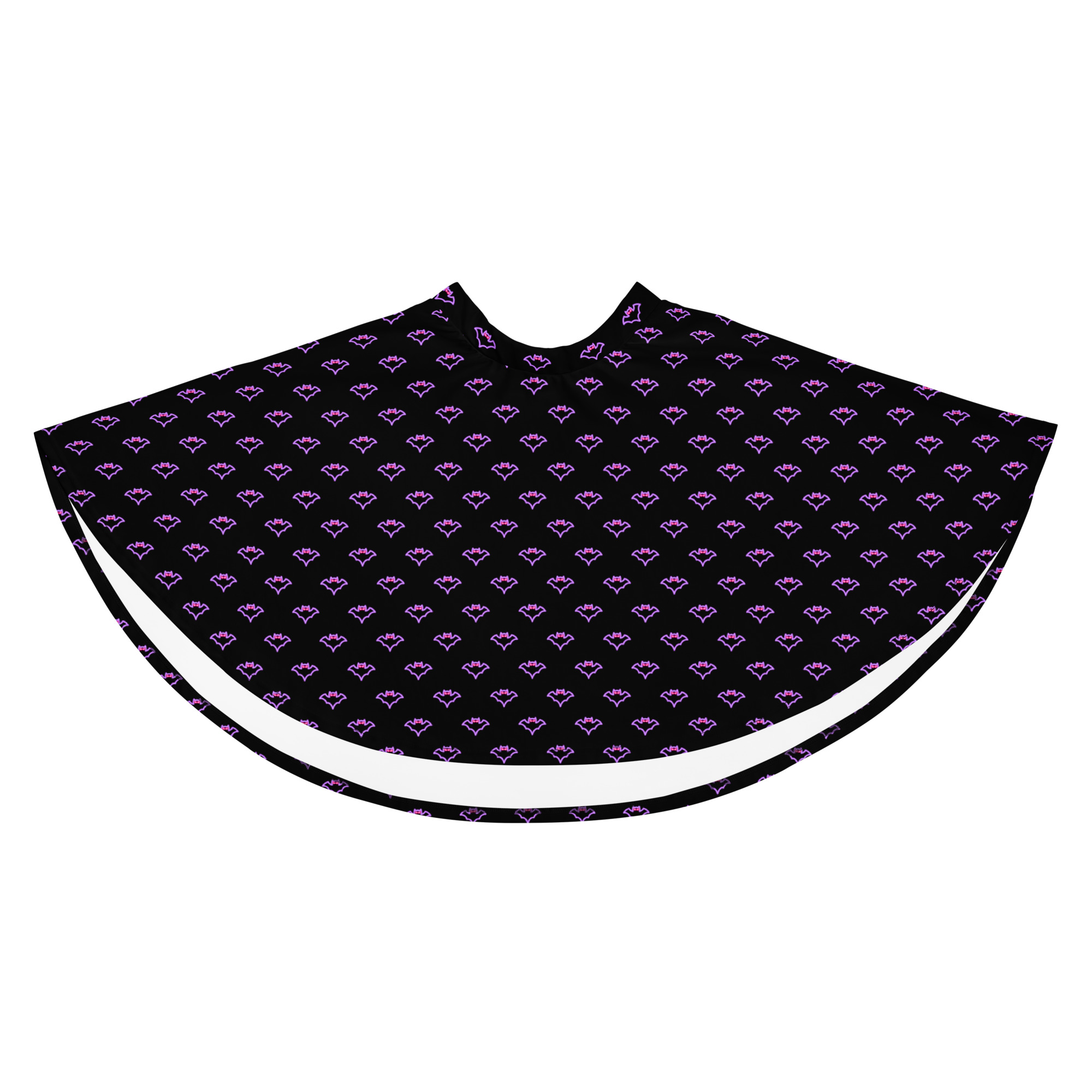 Nocturnal Threads Batty Skater Skirt