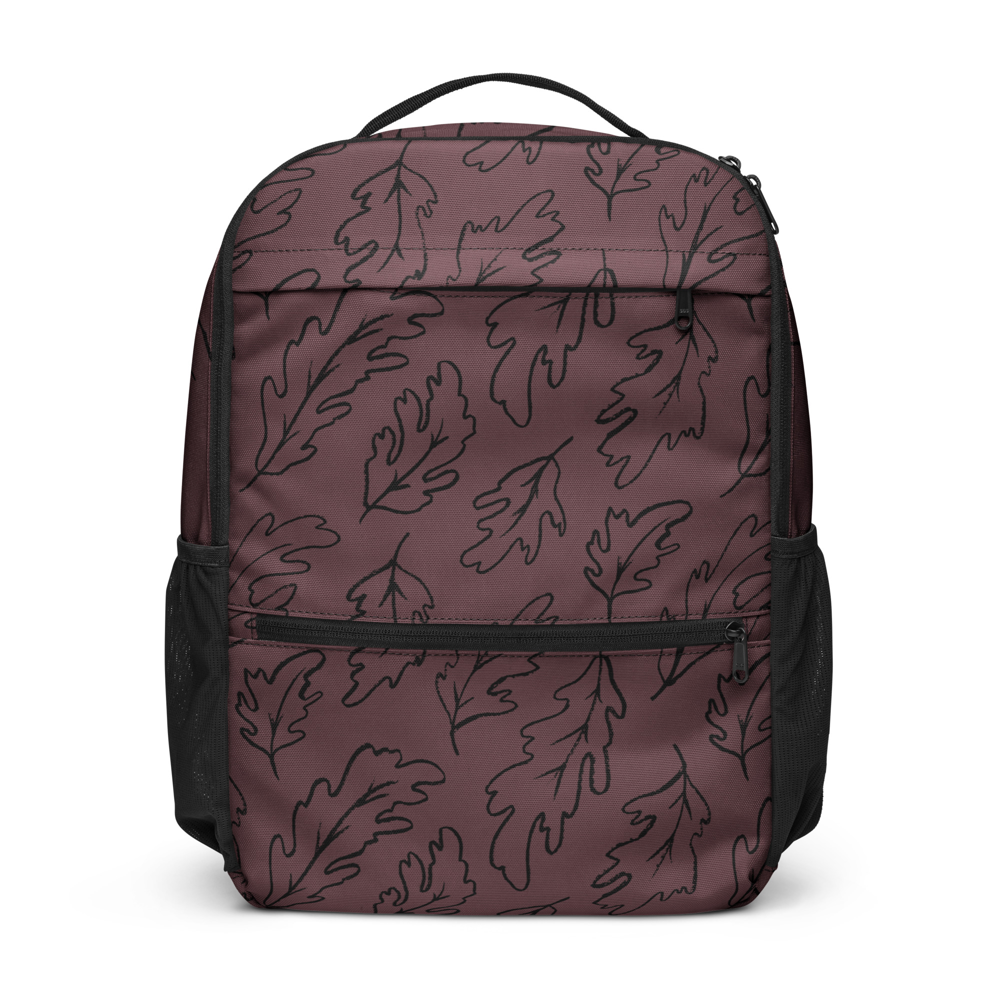 all-over-print-utility-backpack-black-front-69fea1ba0364c.jpg Dark Burgundy Utility backpack