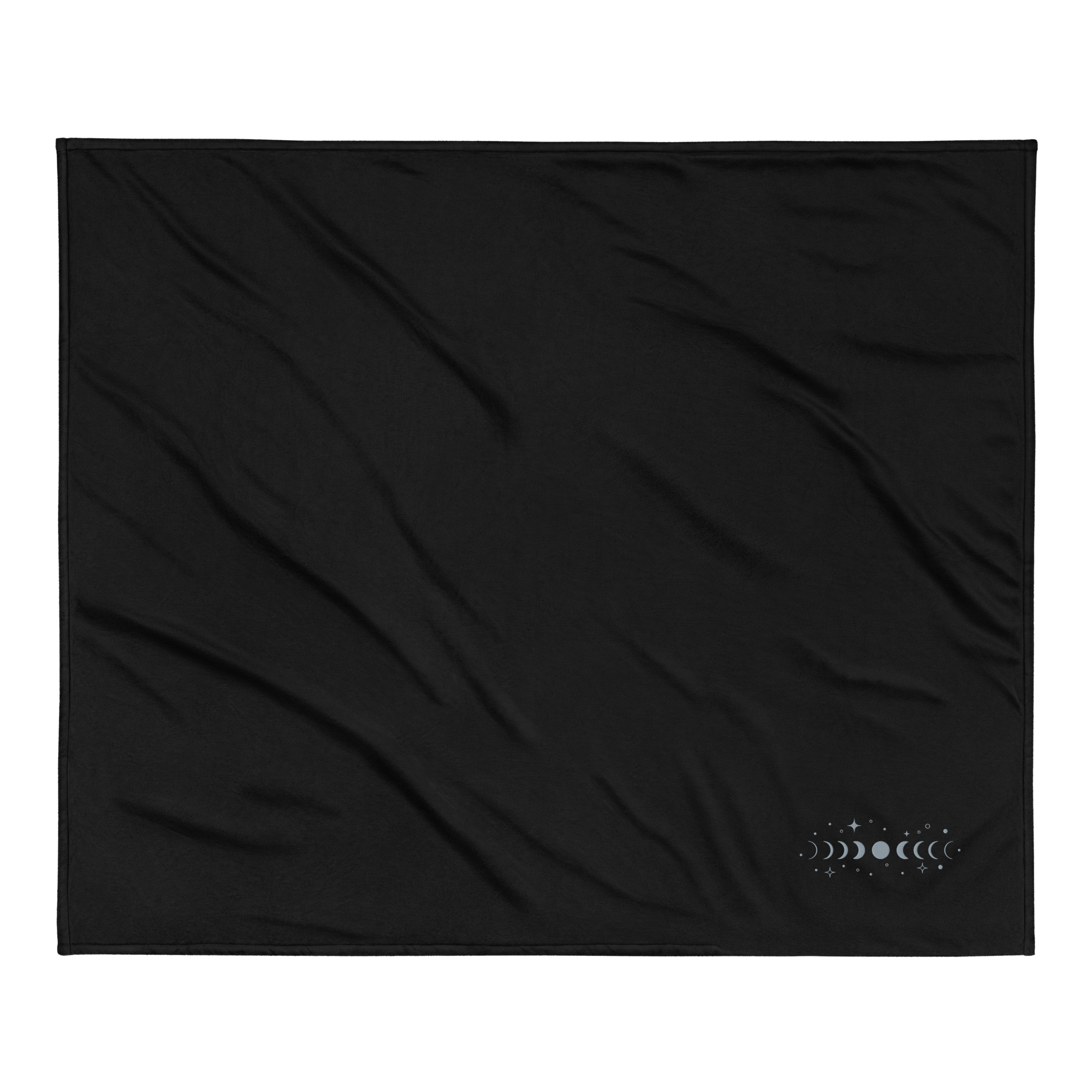 Moon Phases sherpa blanket