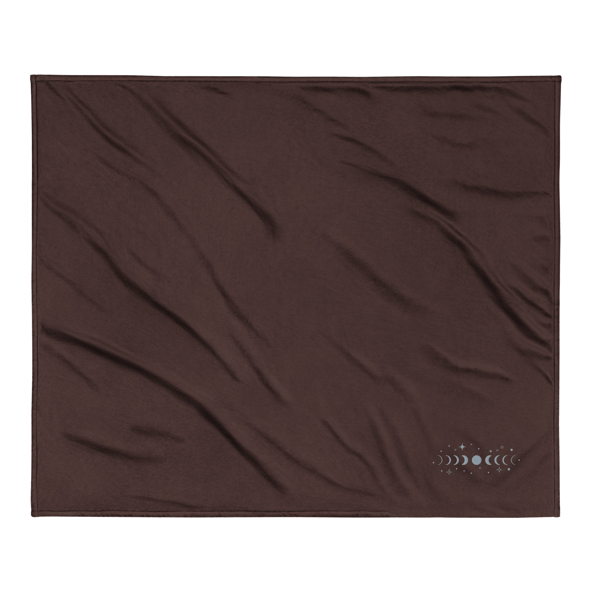 Moon Phases sherpa blanket