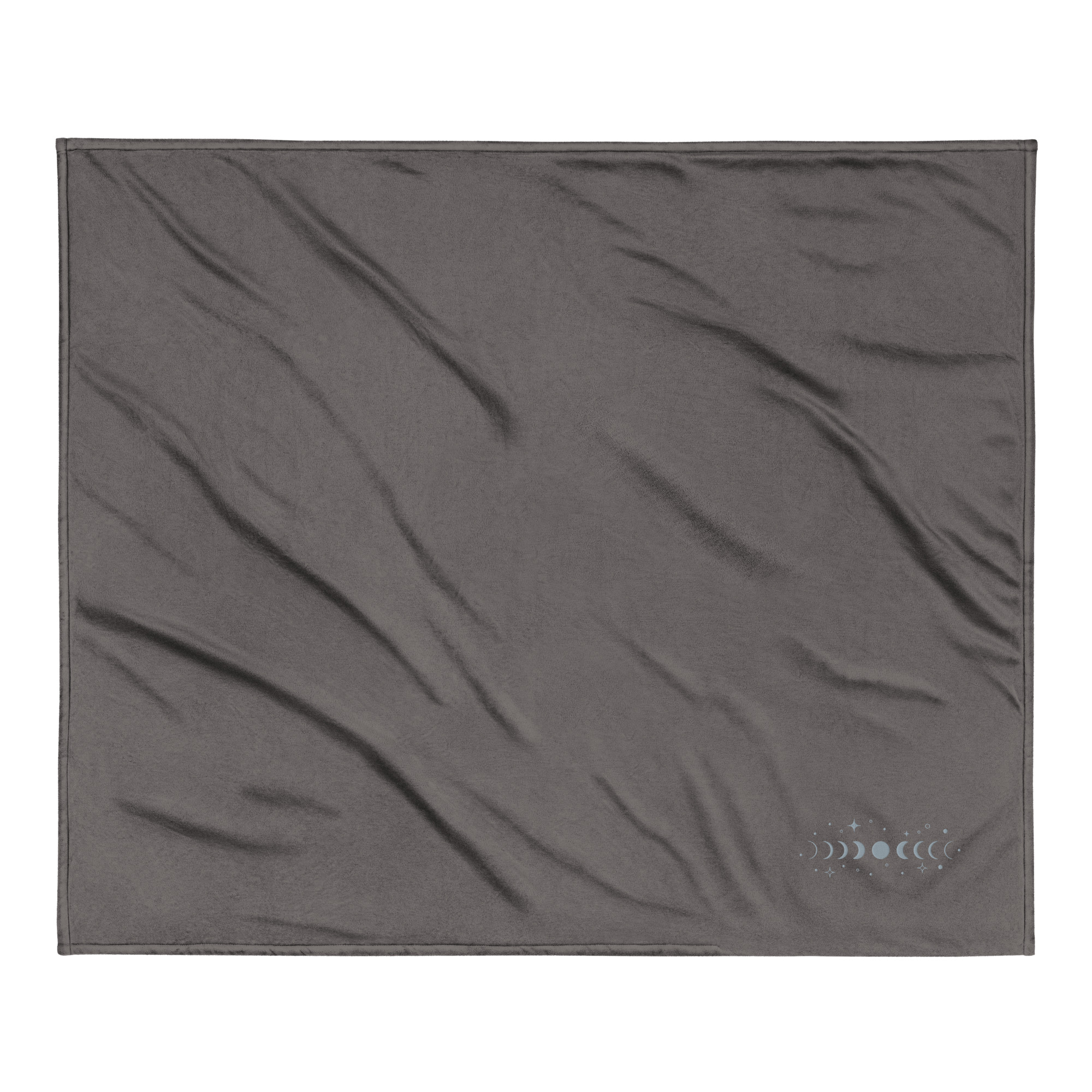 Moon Phases sherpa blanket