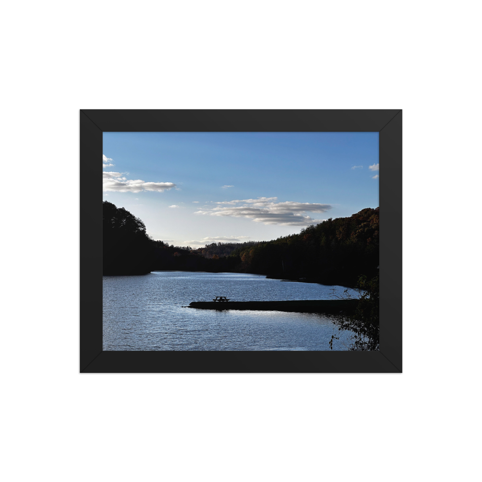 Lake Framed poster
