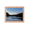 Lake Framed poster