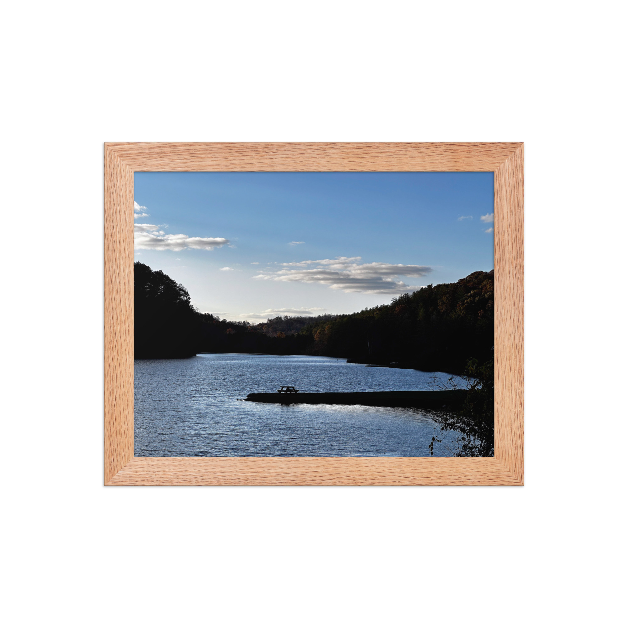 Lake Framed poster