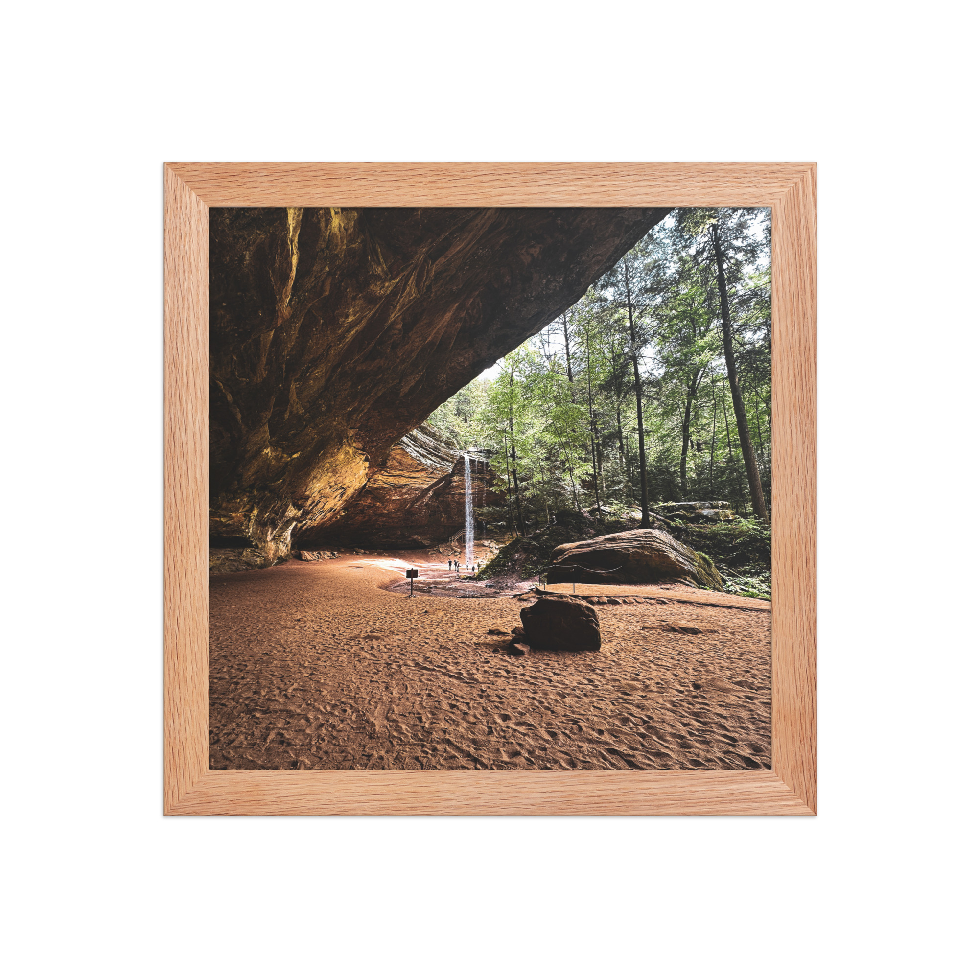 Ash Cave 2 Framed photo paper poster