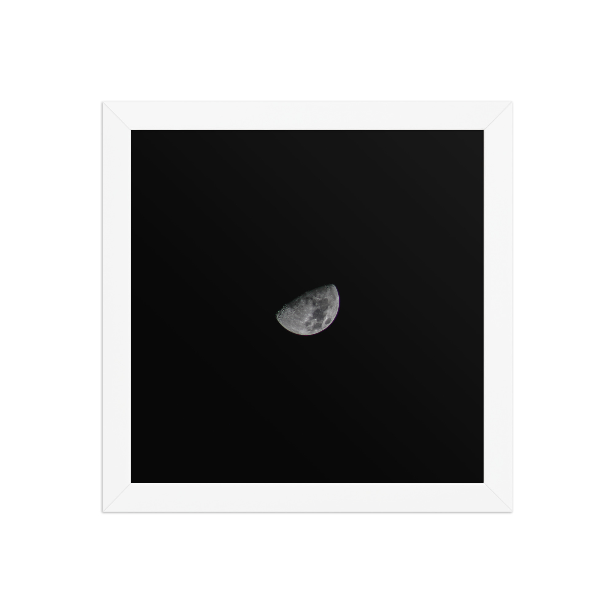 Moon Framed photo paper poster