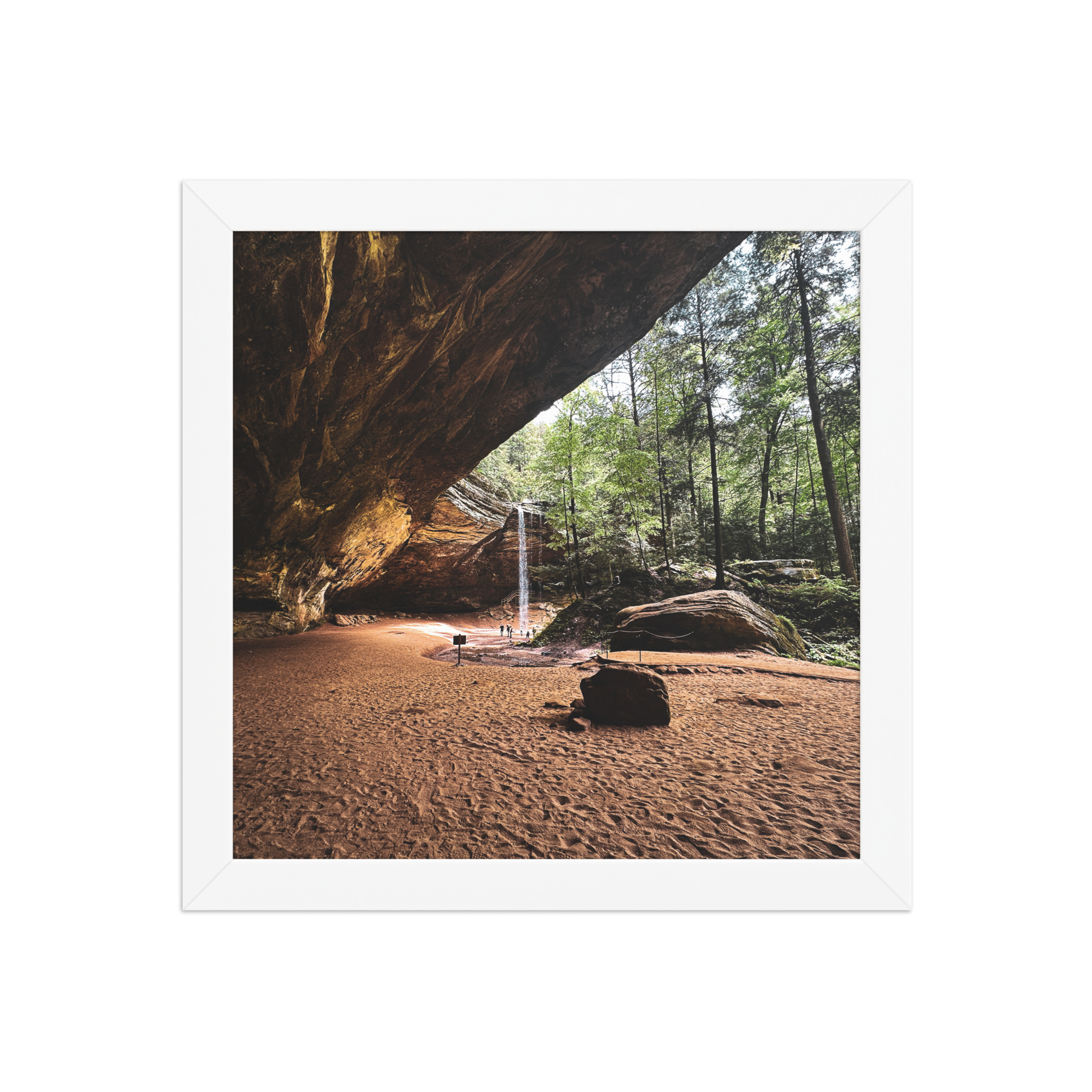 Ash Cave 2 Framed photo paper poster