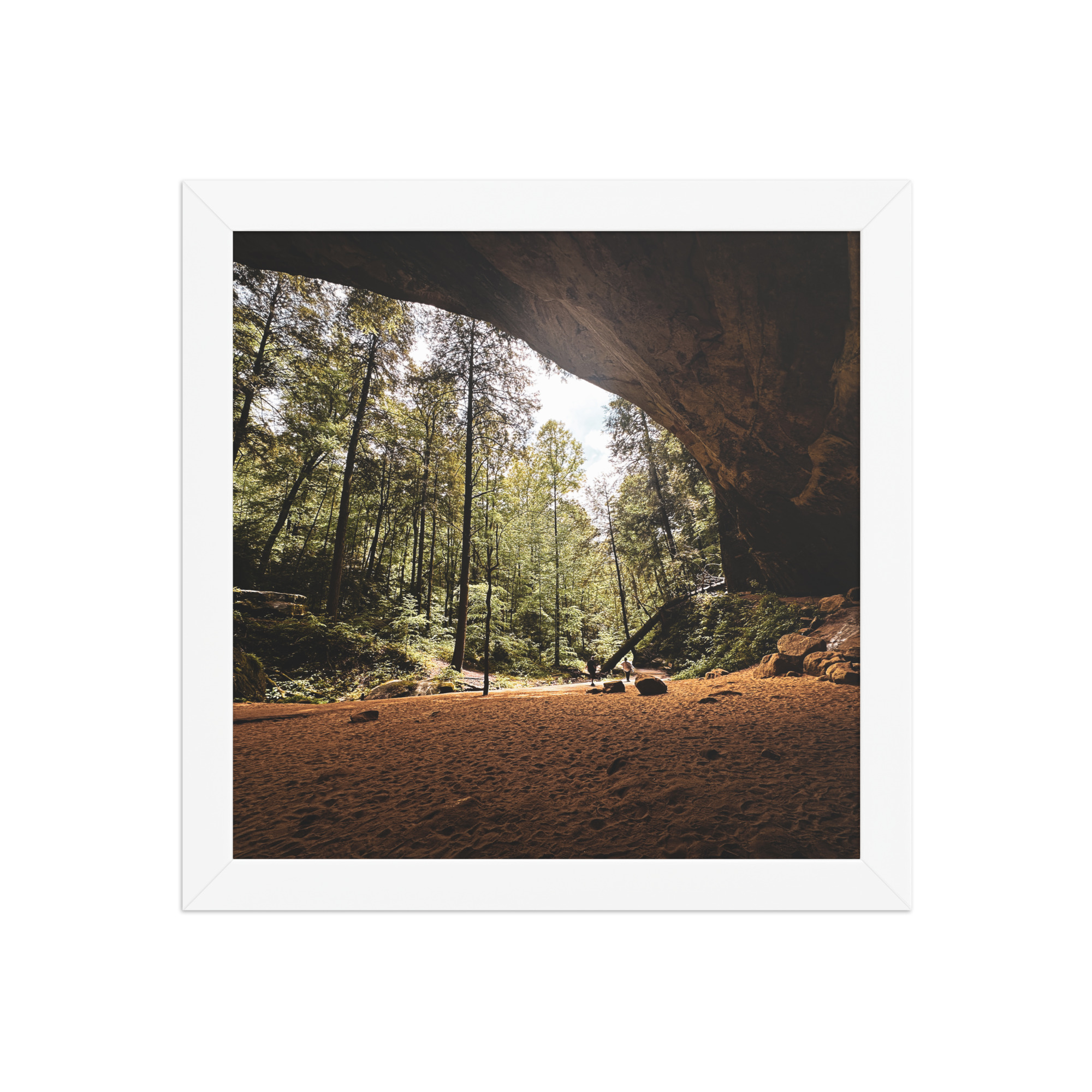 premium-luster-photo-paper-framed-poster-in-white-10x10-front-69fea2d8cdb7e.jpg Ash Cave Framed photo paper poster