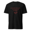 unisex-basic-softstyle-t-shirt-black-front-69fea188e4ec3.jpg The Love We Deserve Short-Sleeve Unisex T-Shirt