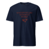 unisex-basic-softstyle-t-shirt-navy-front-69fea188e921f.jpg The Love We Deserve Short-Sleeve Unisex T-Shirt