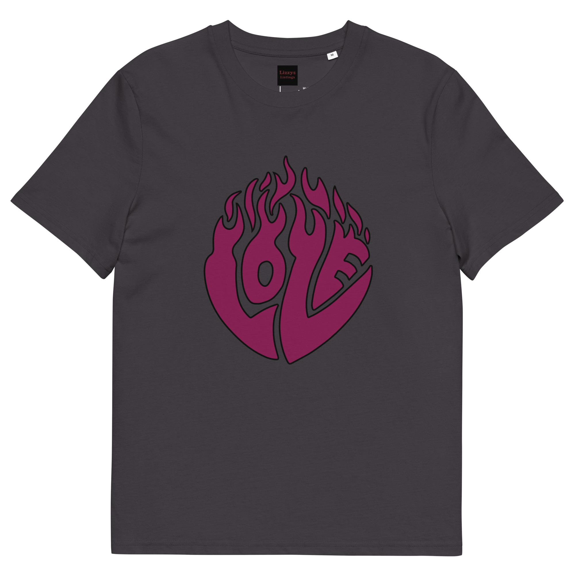 unisex-organic-cotton-creator-2.0-t-shirt-anthracite-front-69fea1d0a61fa.jpg Love Unisex organic cotton t-shirt