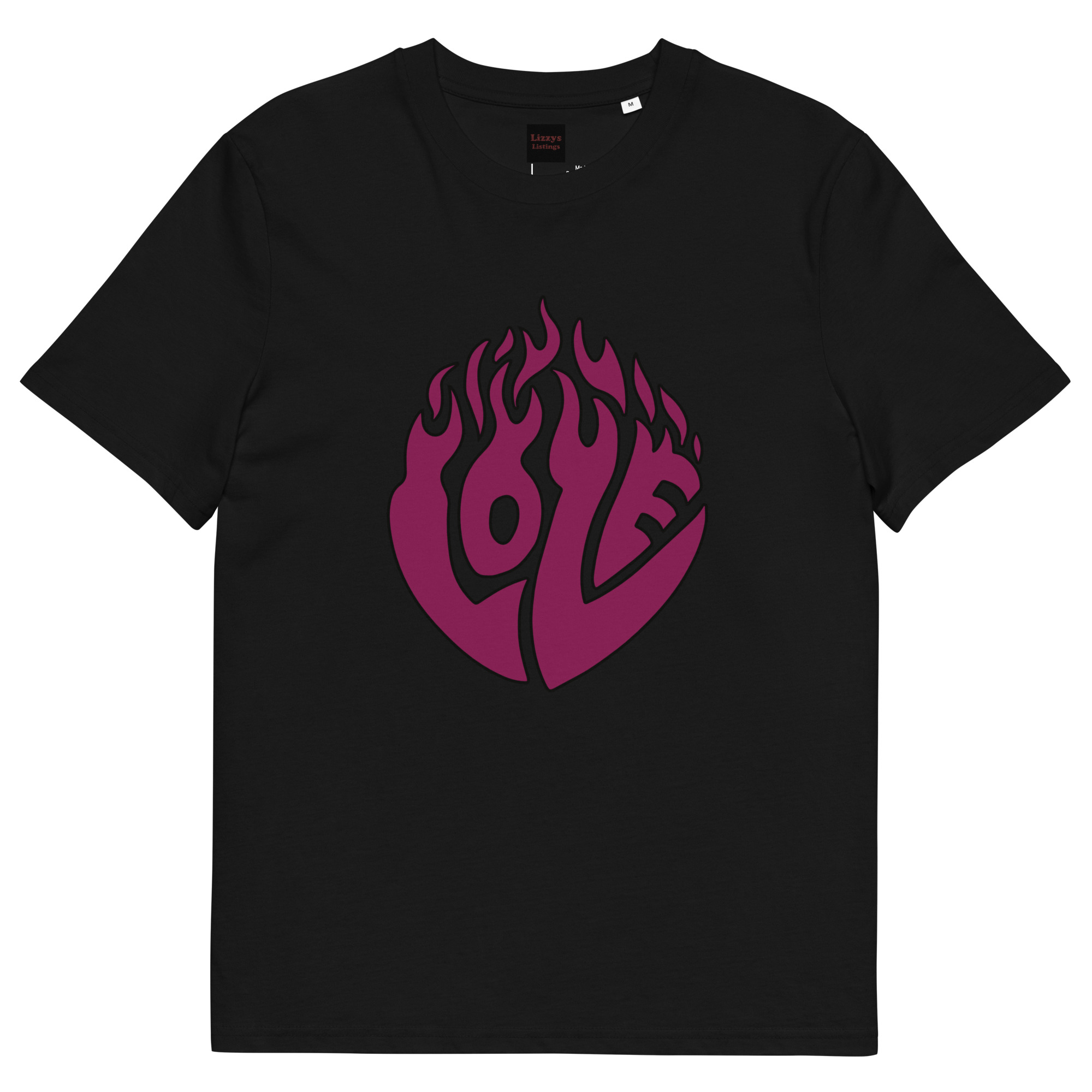 unisex-organic-cotton-creator-2.0-t-shirt-black-front-69fea1d0a7408.jpg Love Unisex organic cotton t-shirt