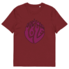 unisex-organic-cotton-creator-2.0-t-shirt-burgundy-front-69fea1d0a797b.jpg Love Unisex organic cotton t-shirt