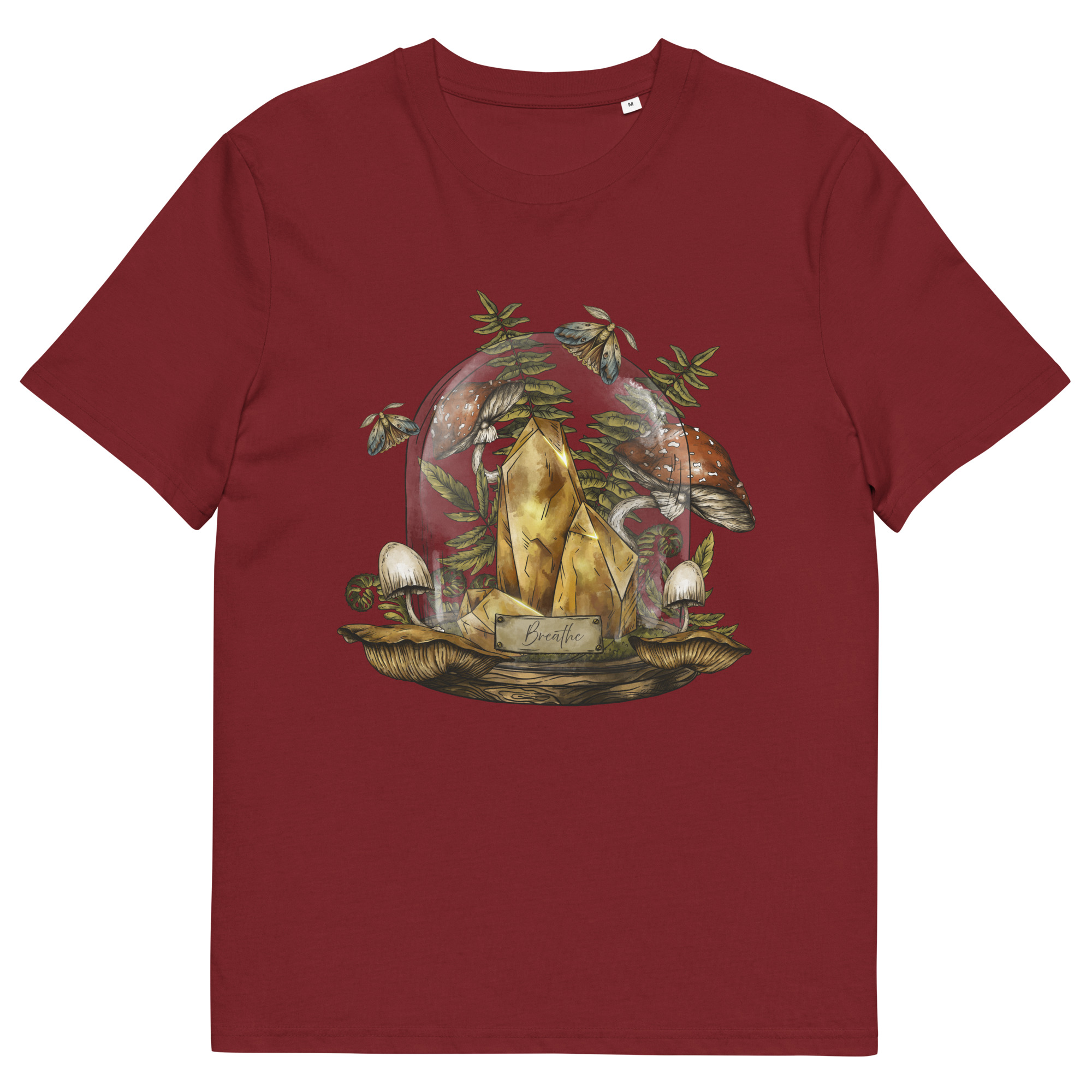 unisex-organic-cotton-creator-2.0-t-shirt-burgundy-front-69fea1d130a4e.jpg Breathe Unisex organic cotton t-shirt