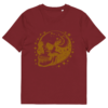 Gold Skull Unisex organic cotton t-shirt