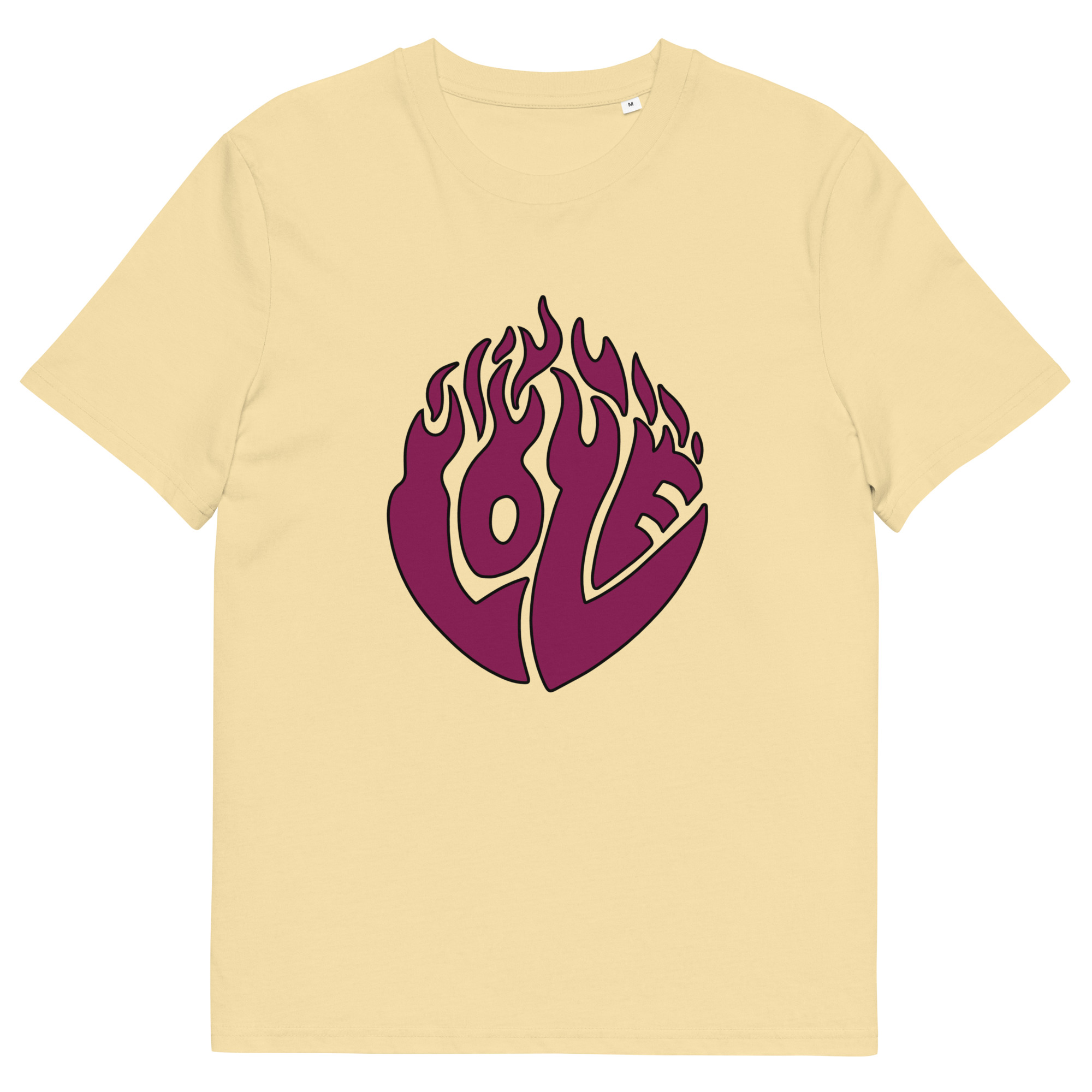 unisex-organic-cotton-creator-2.0-t-shirt-butter-front-69fea1d0a8049.jpg Love Unisex organic cotton t-shirt