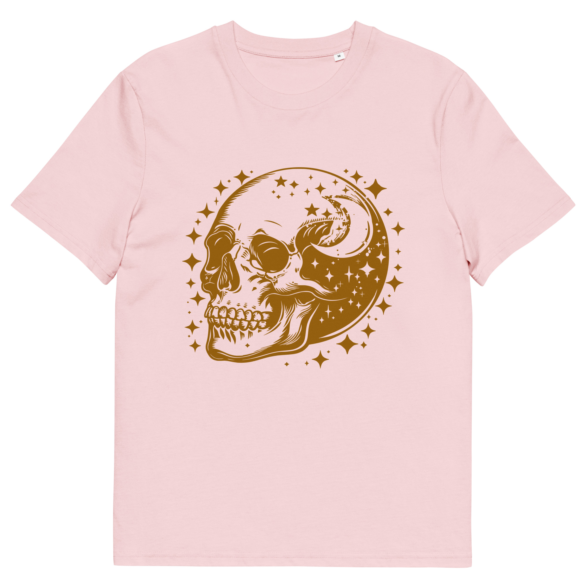 Gold Skull Unisex organic cotton t-shirt