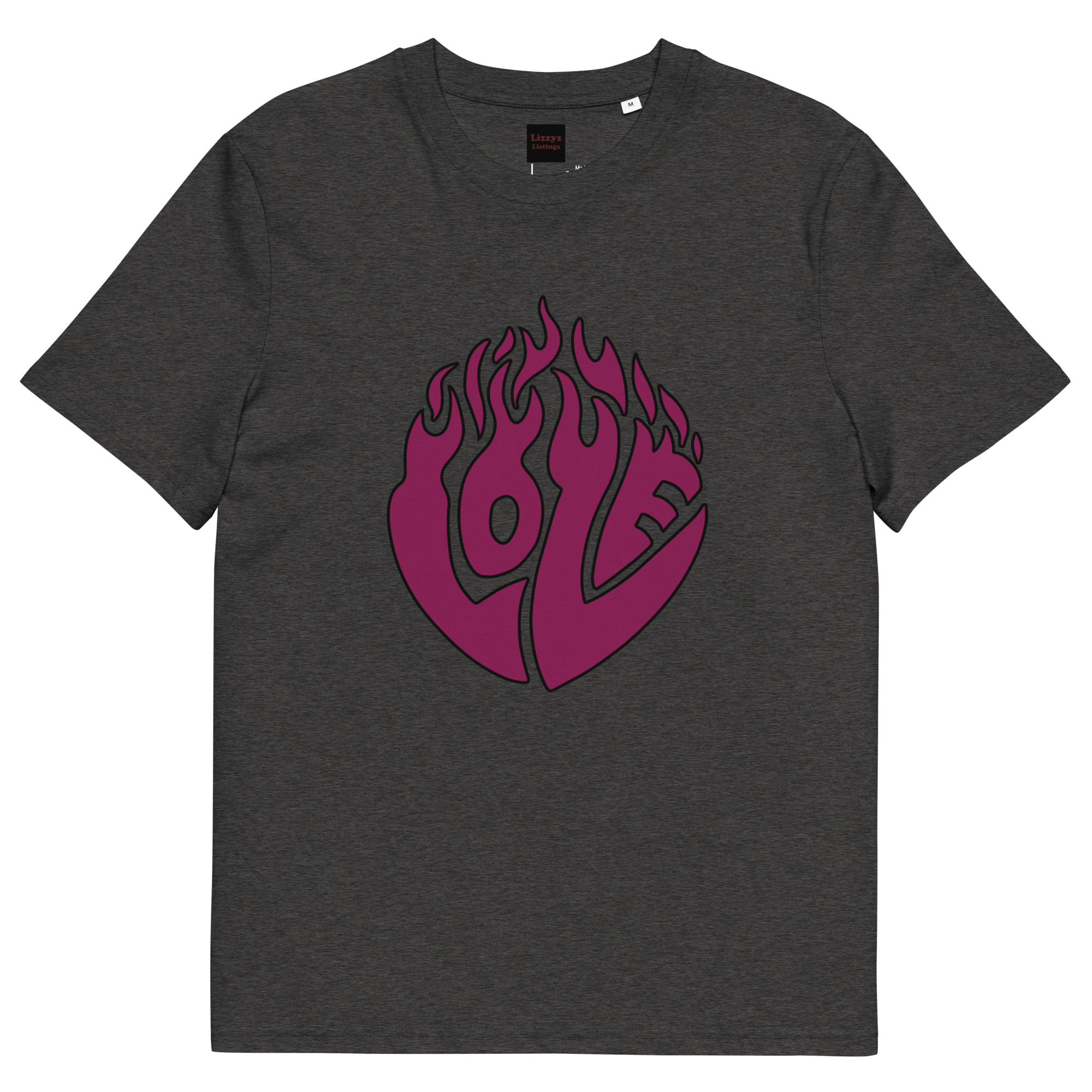 unisex-organic-cotton-creator-2.0-t-shirt-dark-heather-grey-front-69fea1d0a8f9e.jpg Love Unisex organic cotton t-shirt