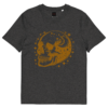 Gold Skull Unisex organic cotton t-shirt