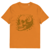 Gold Skull Unisex organic cotton t-shirt