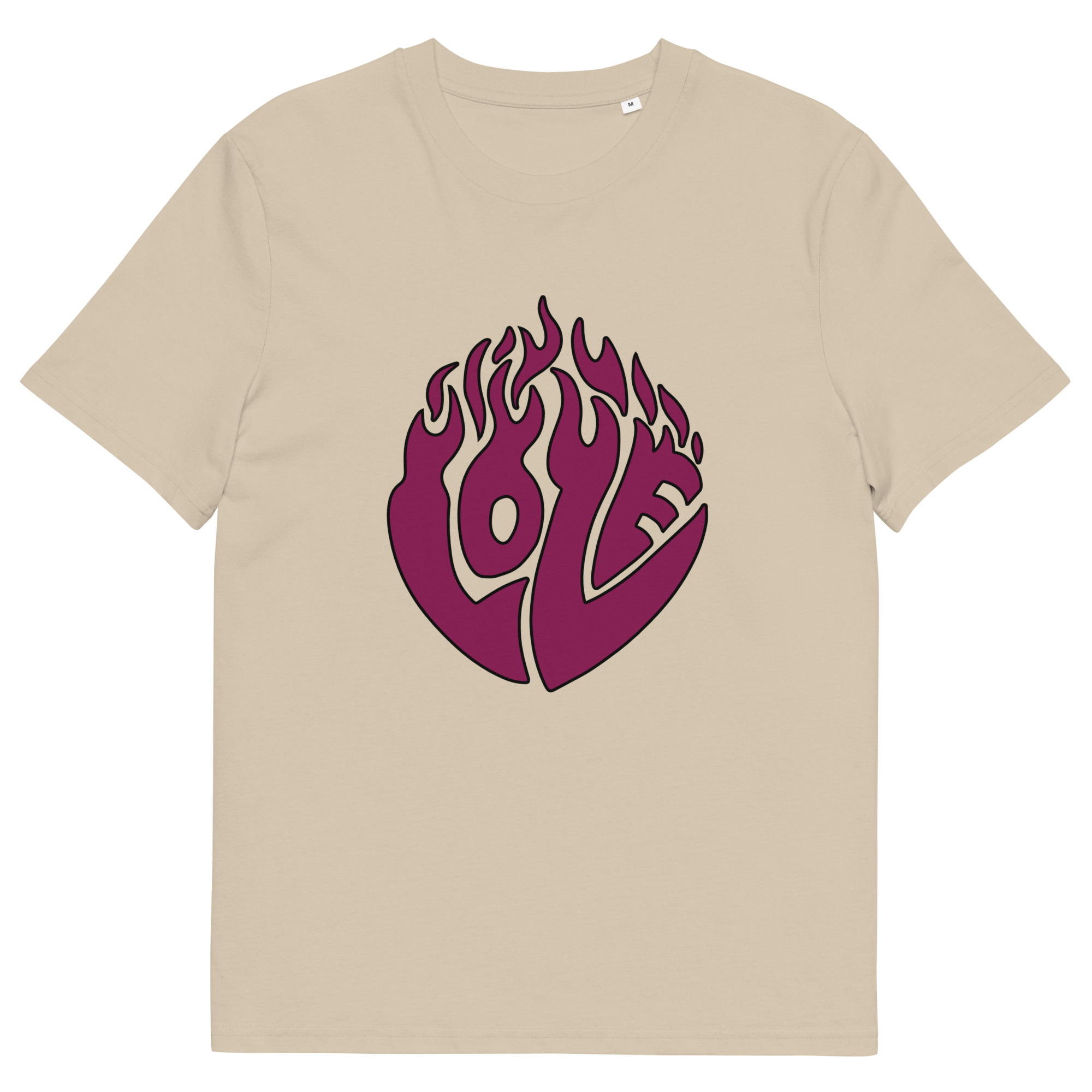 unisex-organic-cotton-creator-2.0-t-shirt-desert-dust-front-69fea1d0a9d13.jpg Love Unisex organic cotton t-shirt