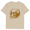 Gold Skull Unisex organic cotton t-shirt