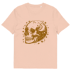 Gold Skull Unisex organic cotton t-shirt