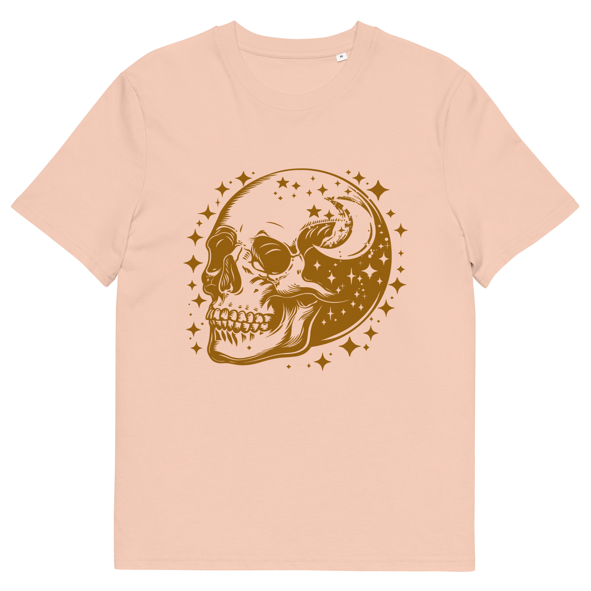 Gold Skull Unisex organic cotton t-shirt