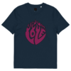 unisex-organic-cotton-creator-2.0-t-shirt-french-navy-front-69fea1d0aab64.jpg Love Unisex organic cotton t-shirt