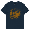 Gold Skull Unisex organic cotton t-shirt