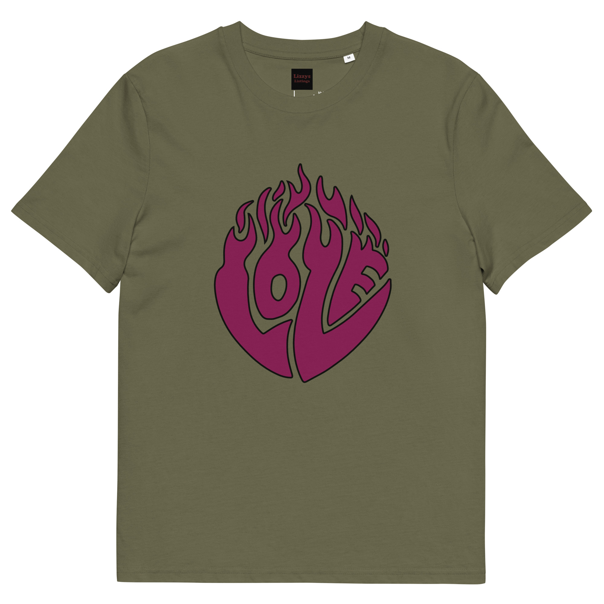 unisex-organic-cotton-creator-2.0-t-shirt-khaki-front-69fea1d0ac91f.jpg Love Unisex organic cotton t-shirt