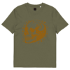 Gold Skull Unisex organic cotton t-shirt