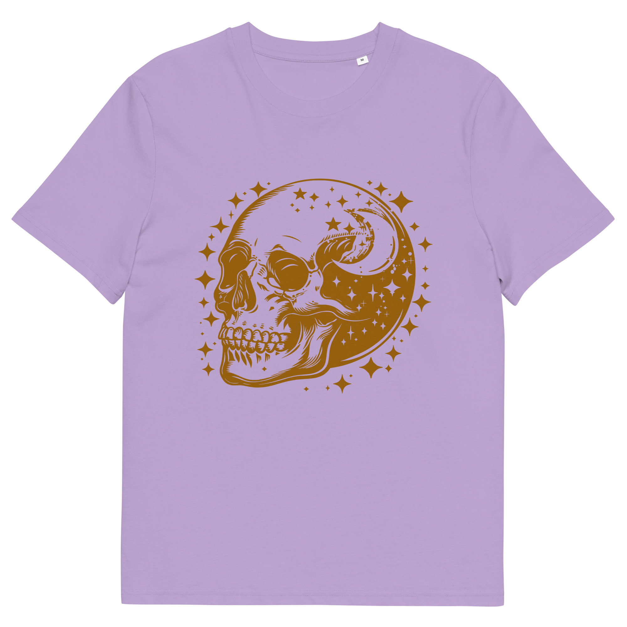 Gold Skull Unisex organic cotton t-shirt