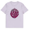 unisex-organic-cotton-creator-2.0-t-shirt-lavender-front-69fea1d0ad033.jpg Love Unisex organic cotton t-shirt