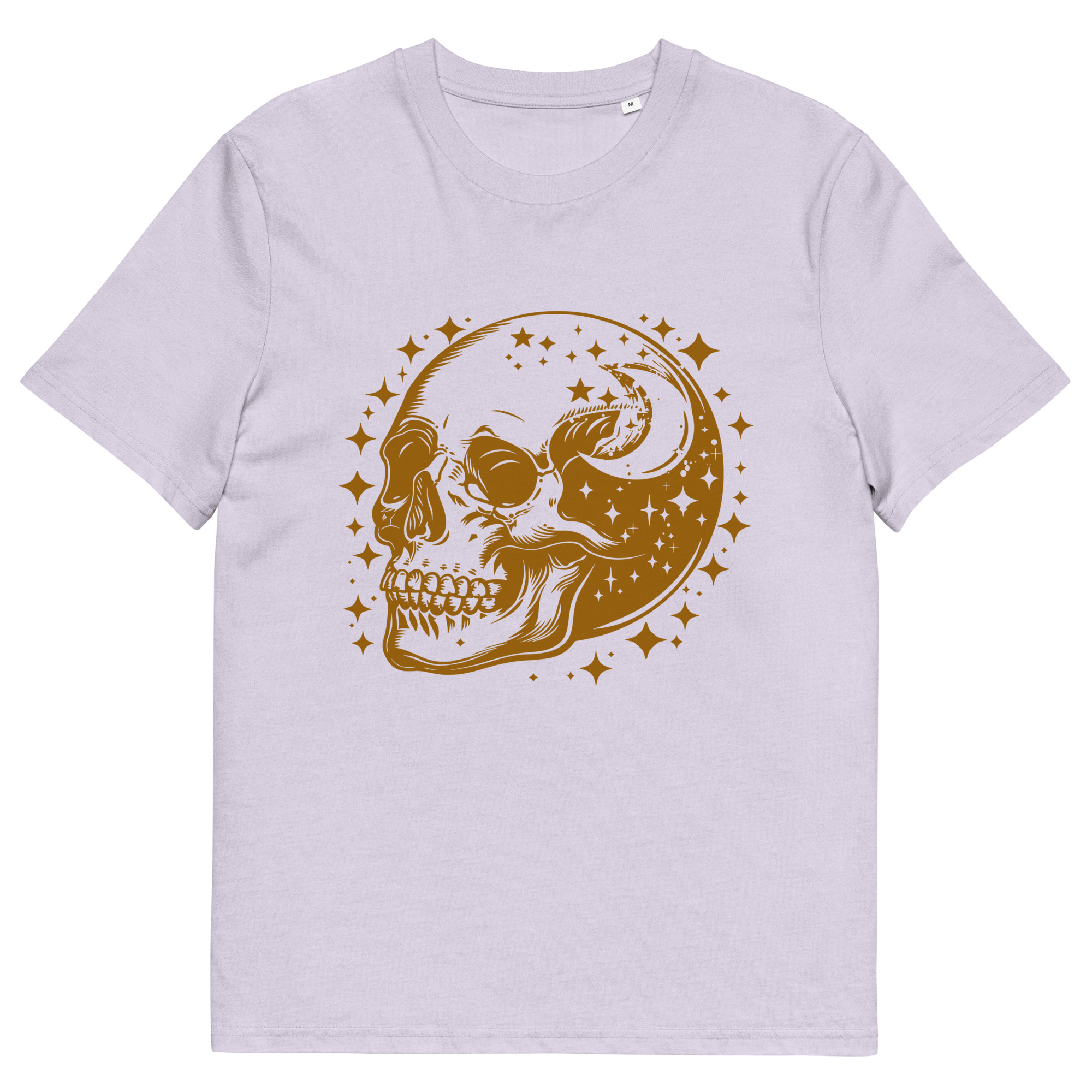 Gold Skull Unisex organic cotton t-shirt