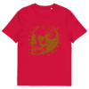 Gold Skull Unisex organic cotton t-shirt
