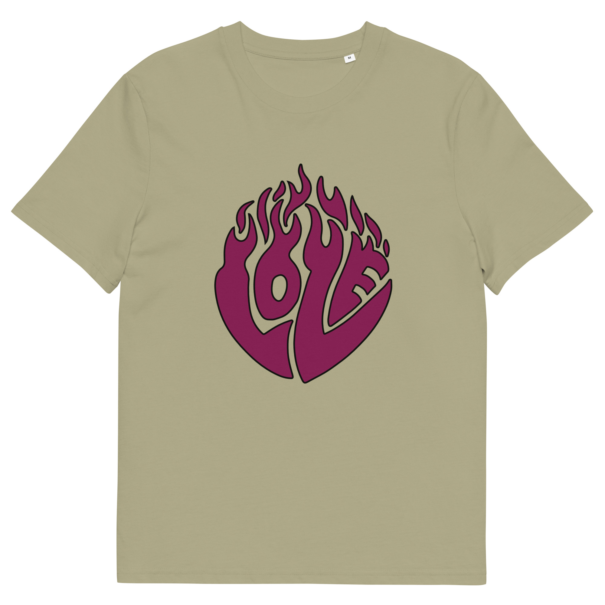 unisex-organic-cotton-creator-2.0-t-shirt-sage-front-69fea1d0ae5aa.jpg Love Unisex organic cotton t-shirt