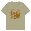 Gold Skull Unisex organic cotton t-shirt