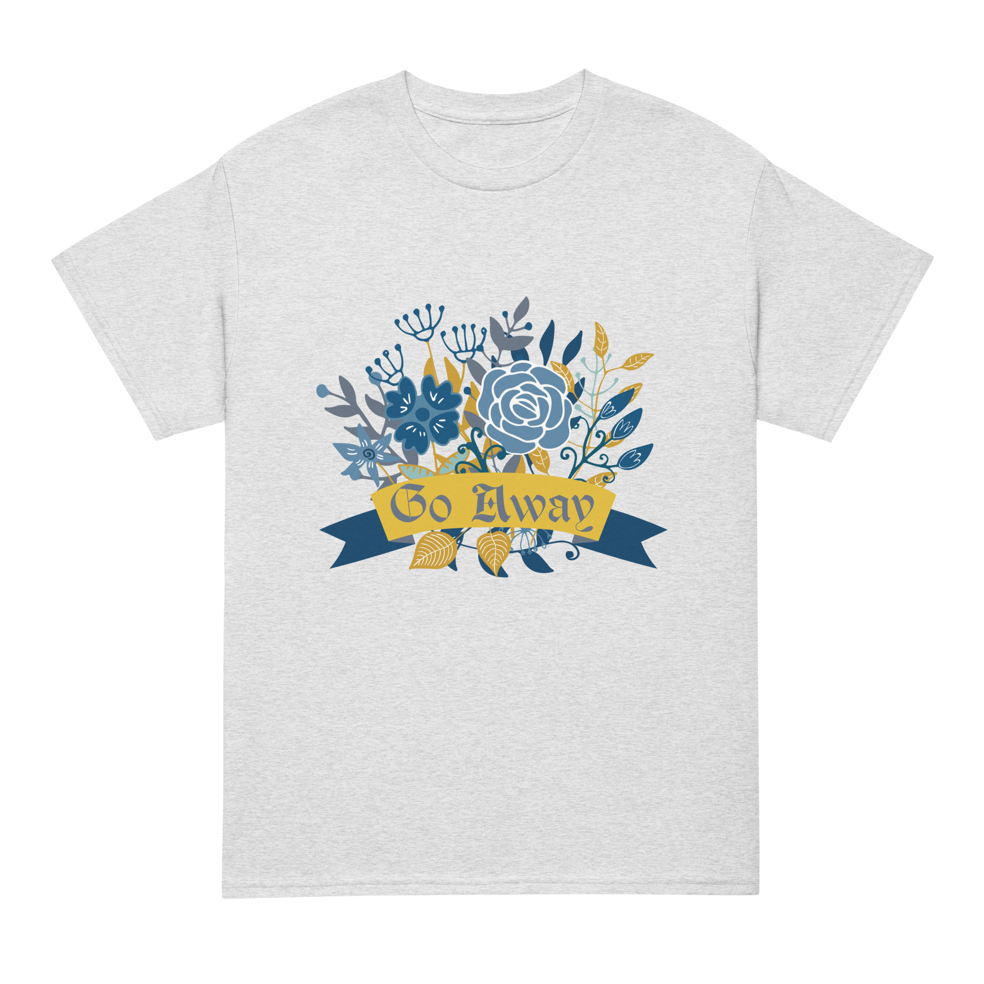 unisex-sports-tee-ash-front-69fea4ca0d778.jpg Go Away DryBlend® T-Shirt