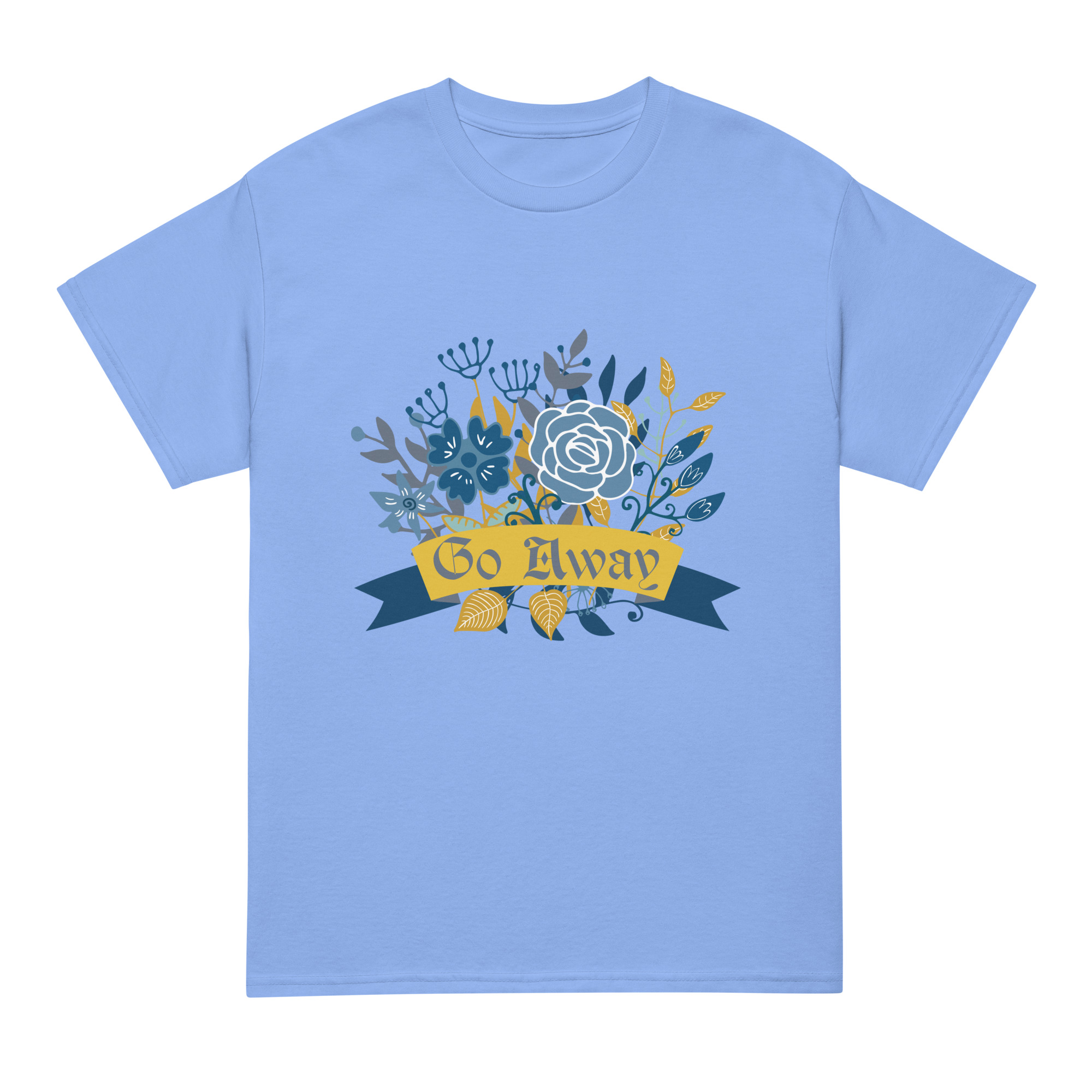 unisex-sports-tee-carolina-blue-front-69fea4ca0f1b0.jpg Go Away DryBlend® T-Shirt
