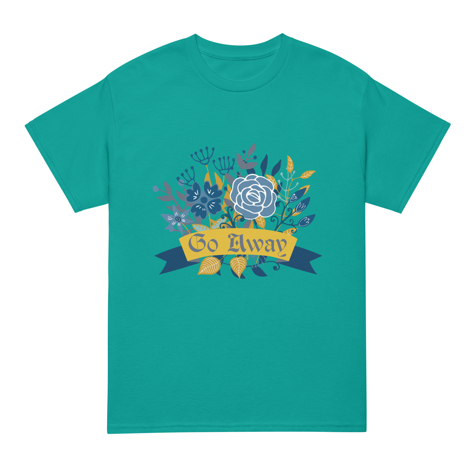 unisex-sports-tee-jade-dome-front-69fea4ca0f36e.jpg Go Away DryBlend® T-Shirt