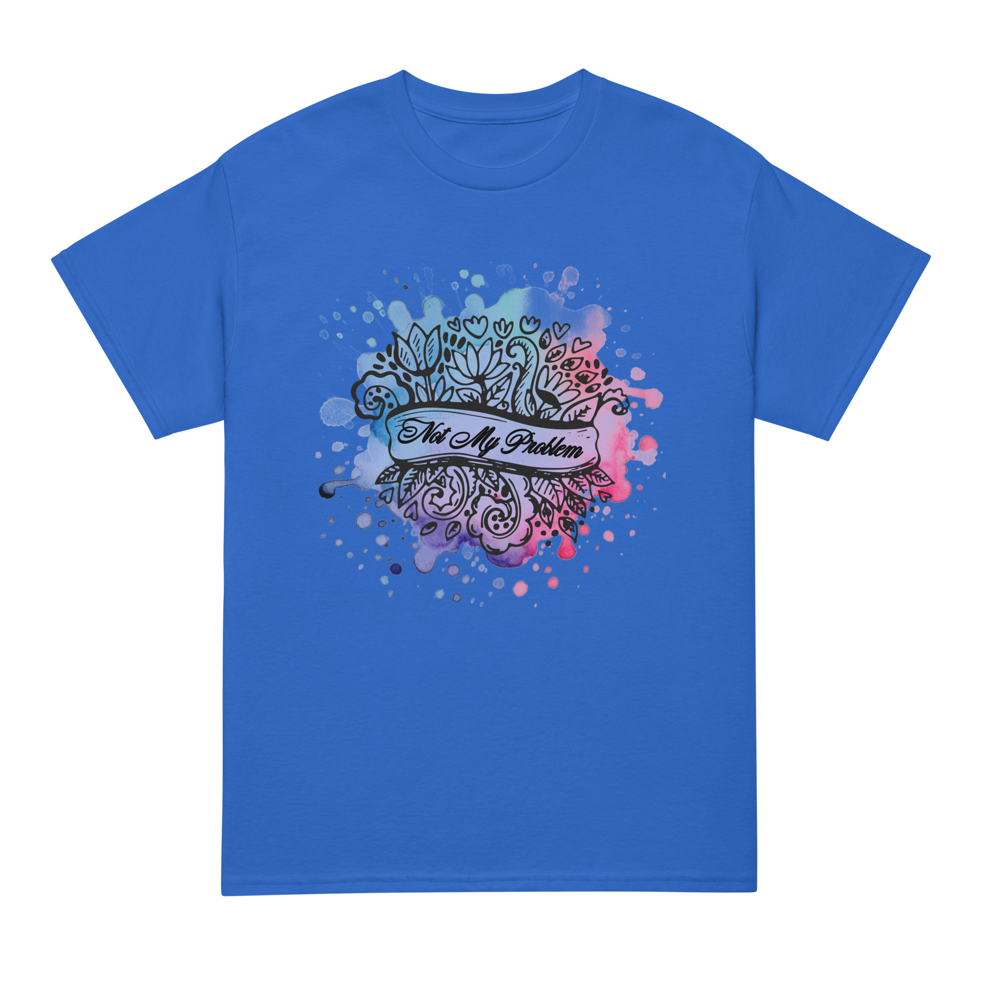 unisex-sports-tee-royal-front-69fea4ca5018f.jpg Not My Problem DryBlend® T-Shirt