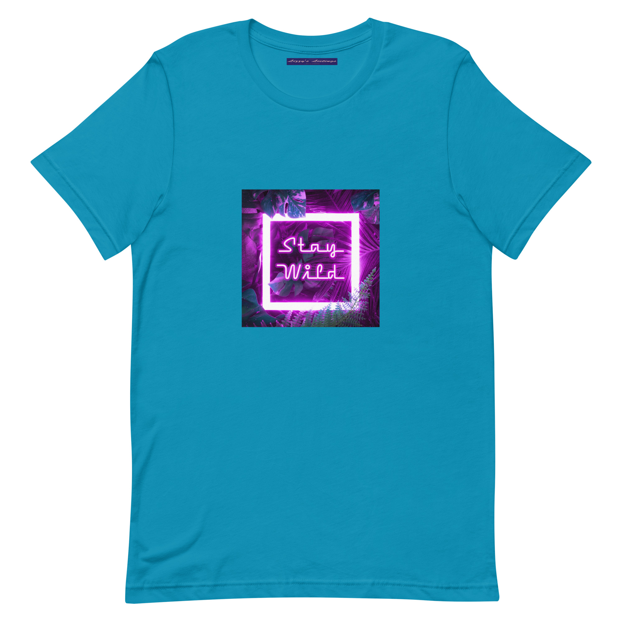 unisex-staple-t-shirt-aqua-front-69fea2ab5fa53.jpg Stay Wild Tee