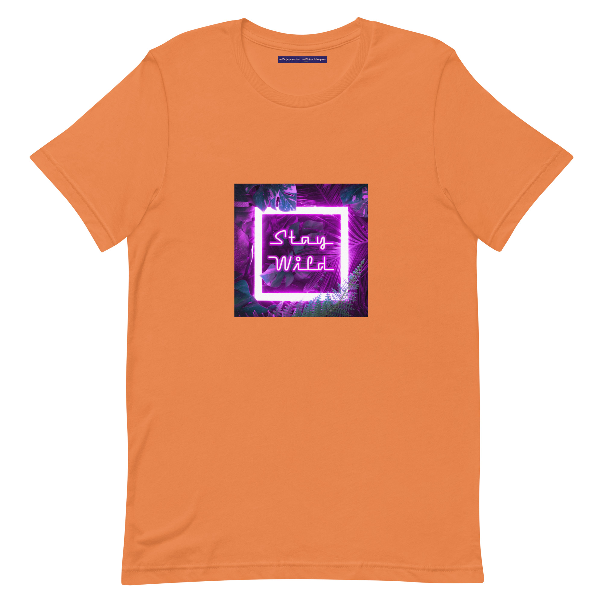 unisex-staple-t-shirt-burnt-orange-front-69fea2ab6d8db.jpg Stay Wild Tee