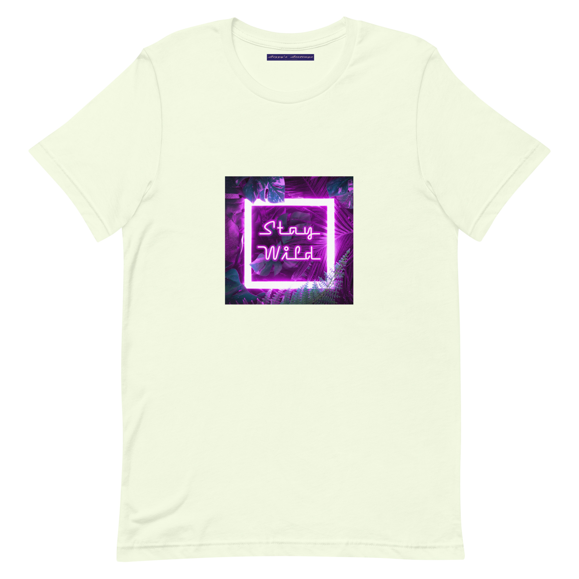 unisex-staple-t-shirt-citron-front-69fea2ab6faaa.jpg Stay Wild Tee